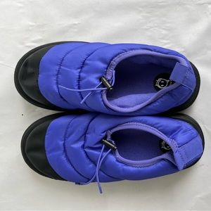 Womens size 38 7 Zara purple slip‎ on booties shoes